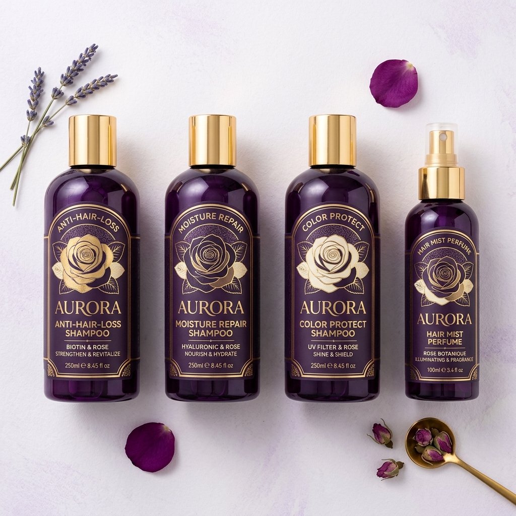 London Rose luxury hair care collection